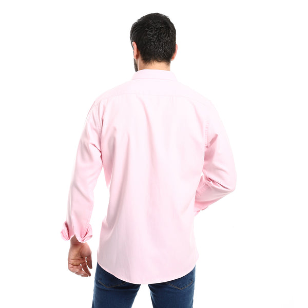 plain_rose_full_front_buttons_closure_men_shirt