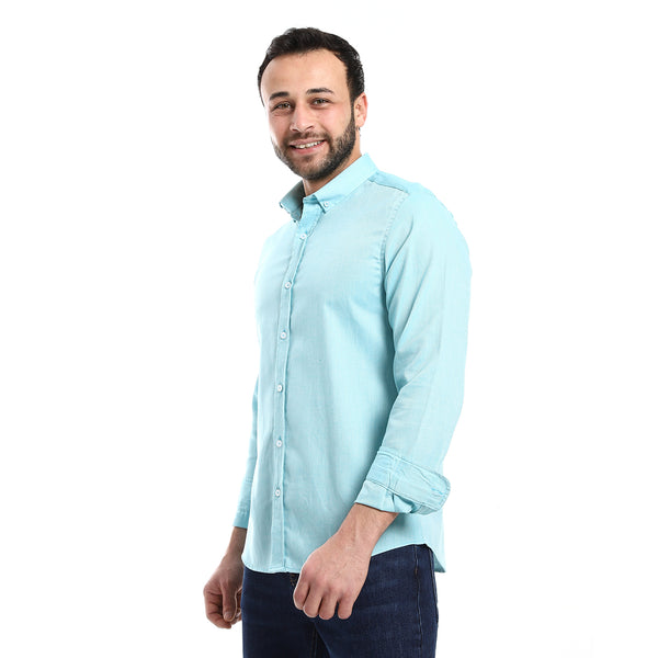 solid_cotton_full_sleeves_casual_shirt_-_light_turquoise