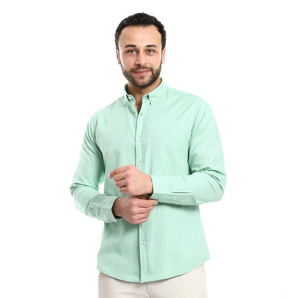 solid_cotton_full_sleeves_casual_shirt_-_mint