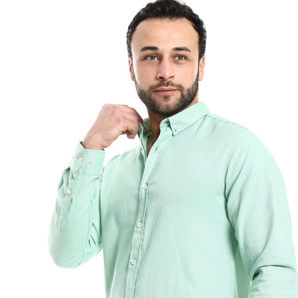 solid_cotton_full_sleeves_casual_shirt_-_mint