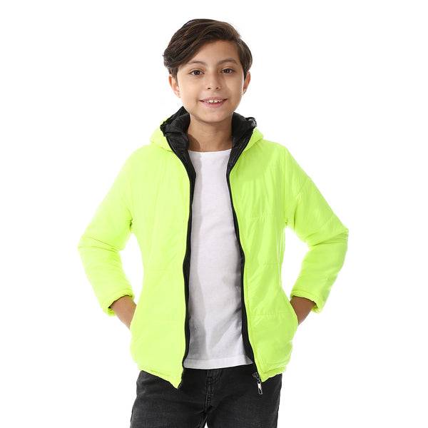funky_neon_green_hooded_bomber_jacket