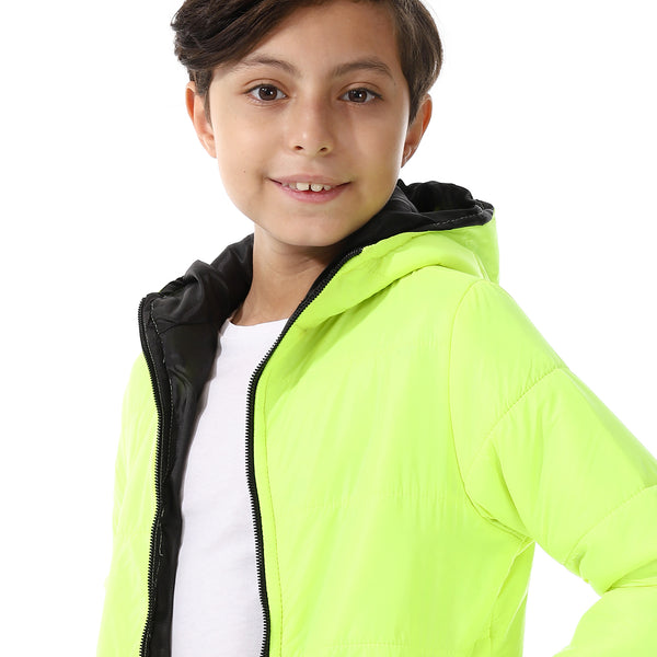 funky_neon_green_hooded_bomber_jacket