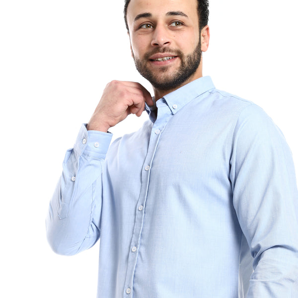 casual_heather_sky_blue_long_sleeves_shirt