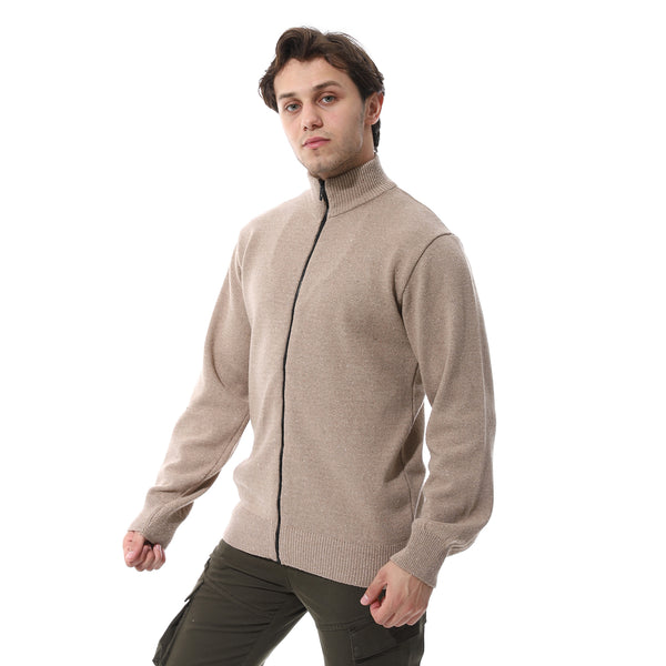 long_sleeves_solid_beige_winter_sweater
