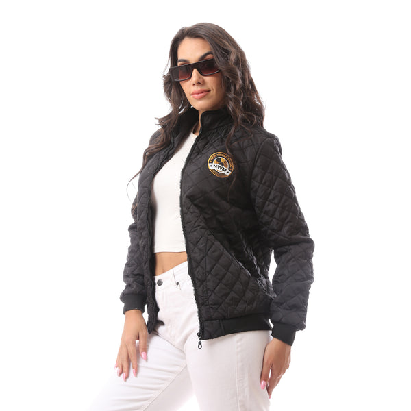waterproof_fly_zipper_printed_black_jacket