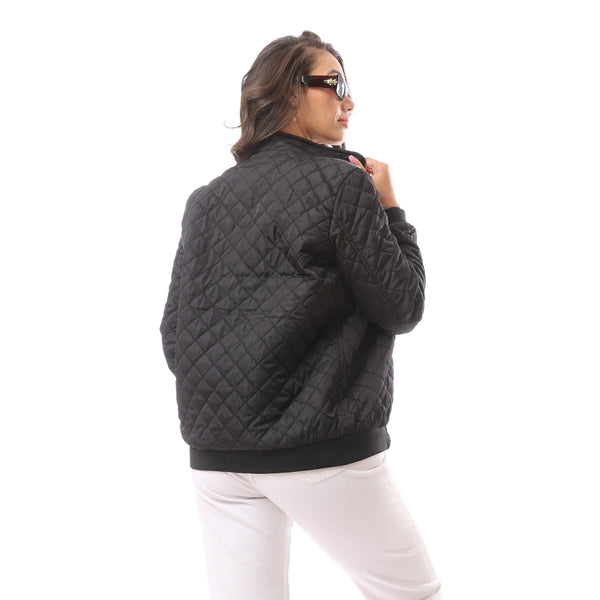 waterproof_fly_zipper_printed_black_jacket