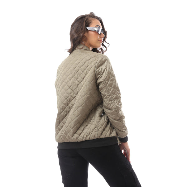 olive_green_waterproof_fly_zipper_printed_jacket