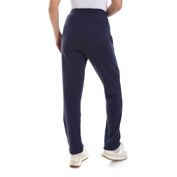 cotton_plain_navy_blue_slip_on_pajama_bottom