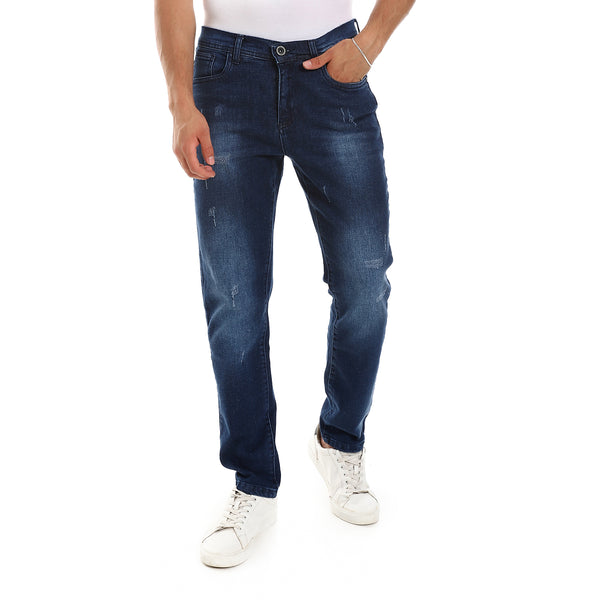 Regular Fit Dark Blue Practical Jeans