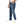 Load image into Gallery viewer, Fly Zipper Button Closure Medium Blue Jeans
