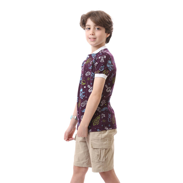 boys-space-prints-eggplant-buttoned-polo-shirt