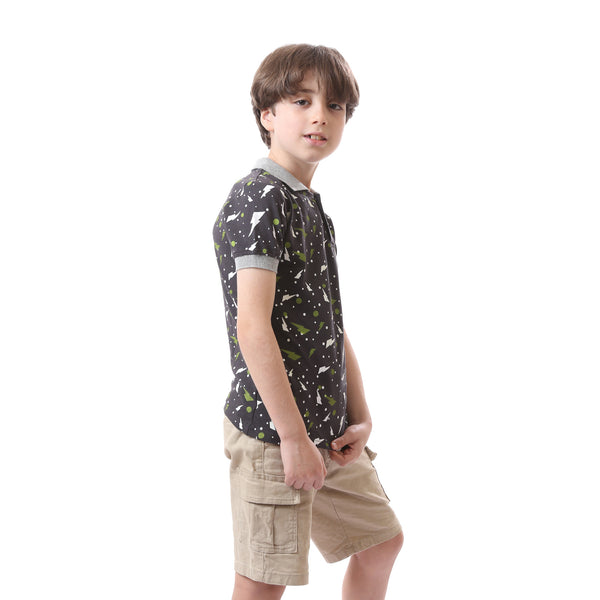 boys-dark-grey-flashes-casual-polo-shirt