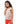Load image into Gallery viewer, Cherry Patterned Slip On Girl Pajama Set - Light Grey &amp; Red
