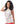 Printed Top & Red Shorts Pajama Set - Heather