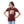 Load image into Gallery viewer, Printed Cat Slip On Rounded Neck Girls T-Shirt - Dark Red
