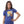 Load image into Gallery viewer, Regular Fit Slip On Printed Cat Girls T-Shirt - Royal Blue
