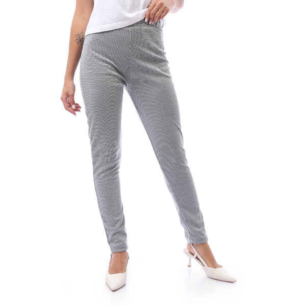 houndstooth_pants_with_elastic_waist_-_black_-_white