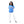 Over-sized Printed Casual T-shirt - Blue
