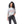 Over-sized Printed Cotton T-shirt - Heather Grey