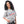 Over-sized Printed Cotton T-shirt - Heather Grey