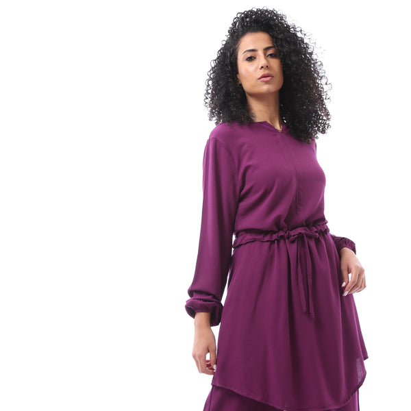 Purple Fashionable & Comfortable Suit Set