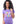 Load image into Gallery viewer, Round Neck Top &amp; Slip-on Pajama Set - Purple &amp; Fuchsia

