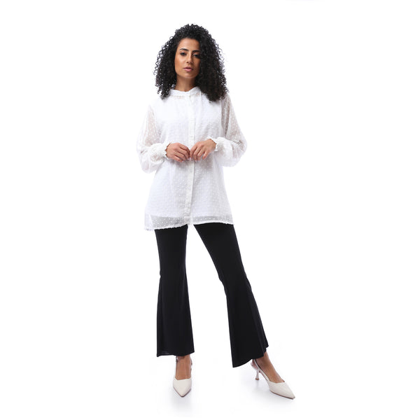 mandarin_collar_blouse_-_sleeveless_top_set_-_white