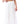Self-patterned Summer Skirt - White