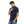 Load image into Gallery viewer, Short Sleeves Pique Pattern - Navy Blue
