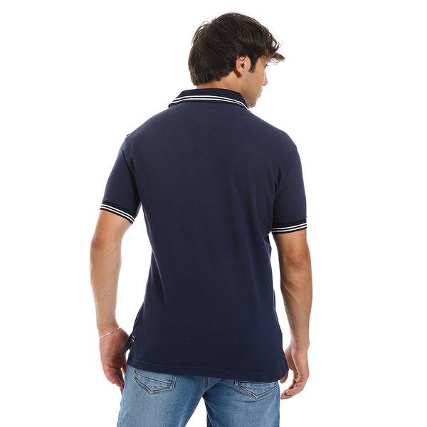 short_sleeves_pique_pattern_-_navy_blue