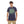 Load image into Gallery viewer, Heather &amp; Printed &quot;Tropical&quot; Tee - Navy Blue
