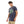 Load image into Gallery viewer, Heather &amp; Printed &quot;Tropical&quot; Tee - Navy Blue
