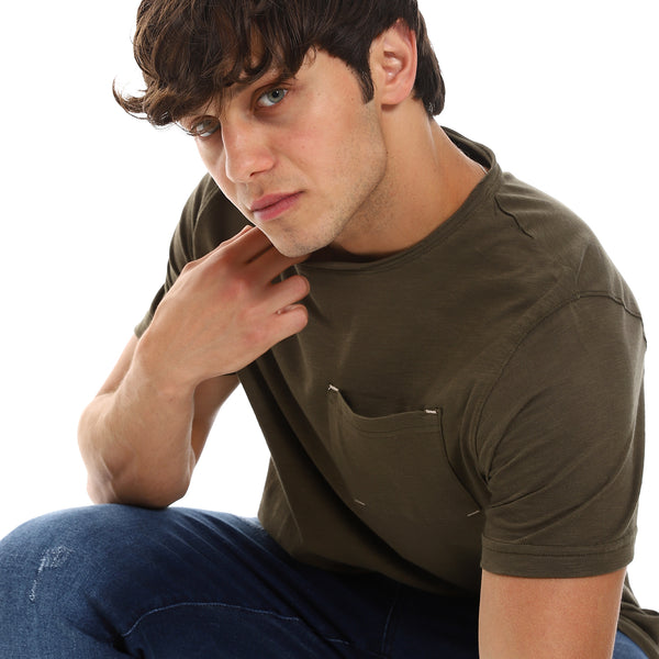 chest_pocket_slip_on_heather_olive_cotton_tee