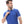 Royal Blue Solid Cotton Summer Polo Shirt