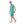 Green Striped Summer Tee & Shorts Set