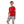تحميل الصورة في عارض المعرض ، Printed Pattern Front And Back Short Sleeves Boys T-Shirt - Carmine Red
