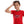 Load image into Gallery viewer, Printed Pattern Front And Back Short Sleeves Boys T-Shirt - Carmine Red

