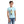 Printed Pattern Short Sleeves Boys T-Shirt - Light Blue