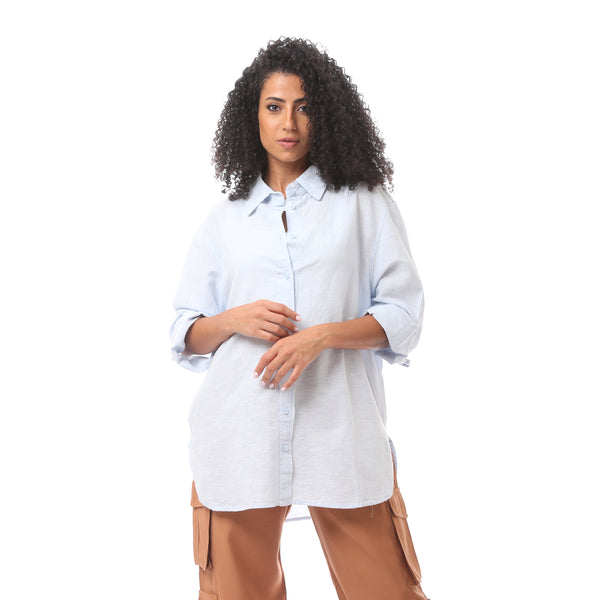 blue_heather_long_sleeve_buttoned_blouse