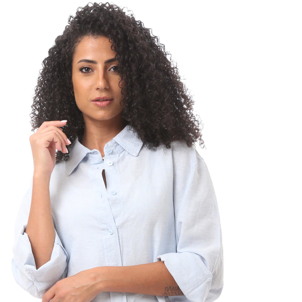blue_heather_long_sleeve_buttoned_blouse