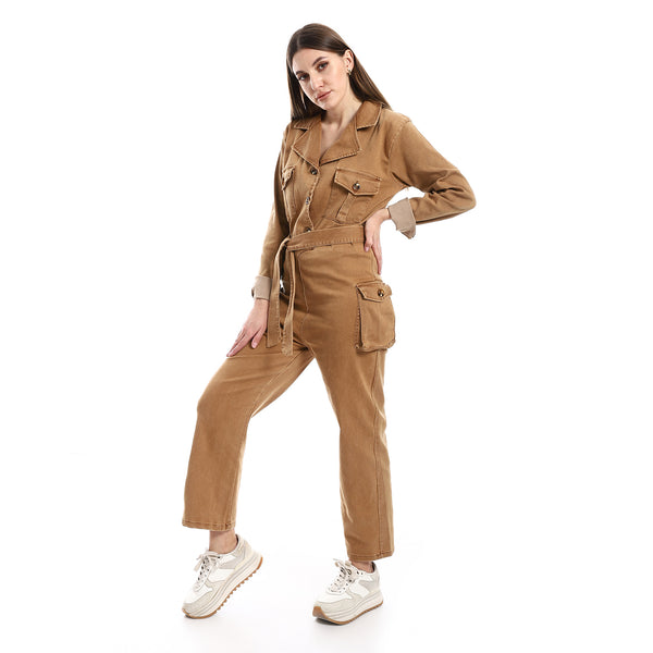 side_pockets_plain_camel_women_jumpsuit