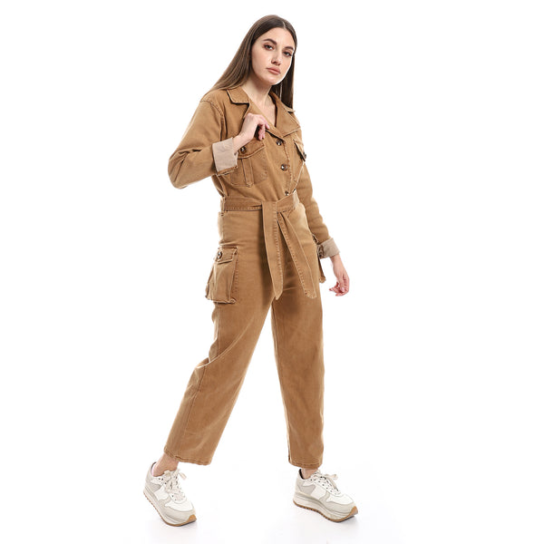 side_pockets_plain_camel_women_jumpsuit