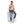 Load image into Gallery viewer, Self Pattern Long Sleeves Boys Hoodie - White, Orange &amp; Fuchsia
