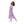 تحميل الصورة في عارض المعرض ، Elastic Waist Floral Summer Dress -Purple
