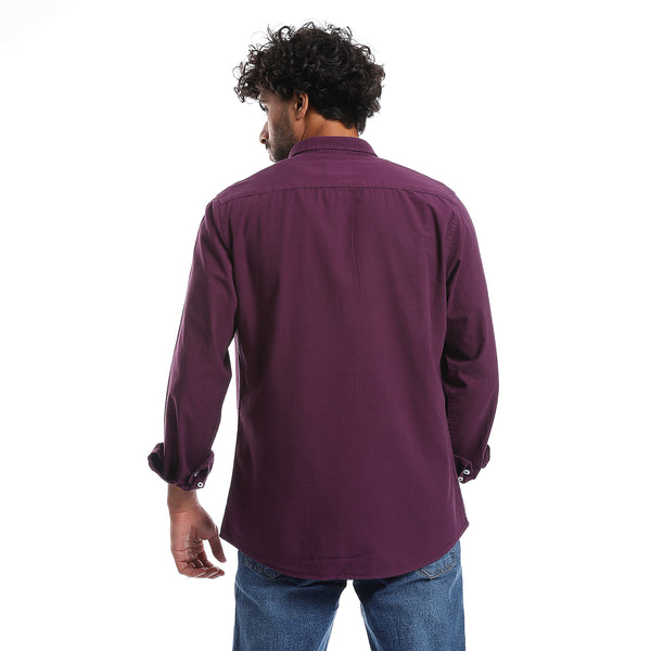 Buttons Down Closure Long Sleeves Shirt