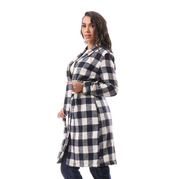 multicolour_long_turn_down_collarpatterned_robe