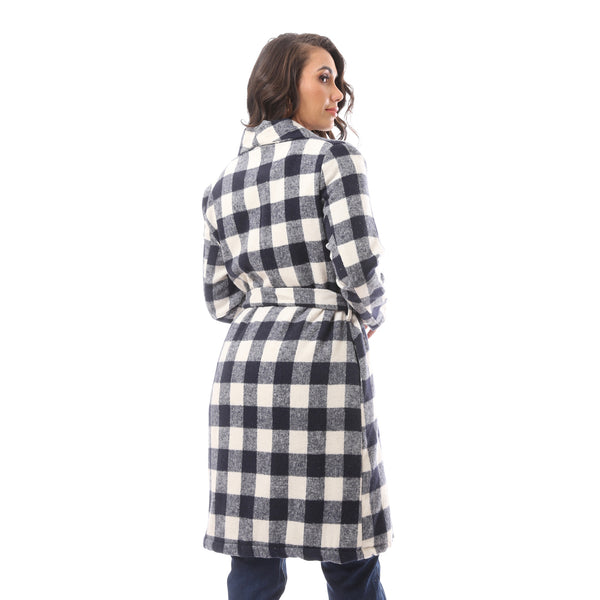 multicolour_long_turn_down_collarpatterned_robe