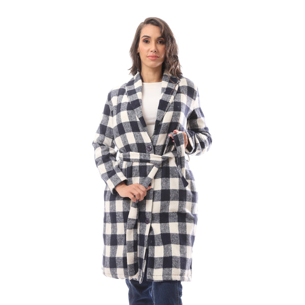 multicolour_long_turn_down_collarpatterned_robe