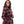 Load image into Gallery viewer, Dark red Patterned Comfy Winter Robe
