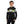 Load image into Gallery viewer, Black Patterned Sleeves Comfy Hoodie
